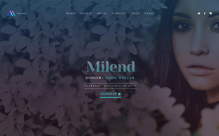 Milend -WordPress Music Theme